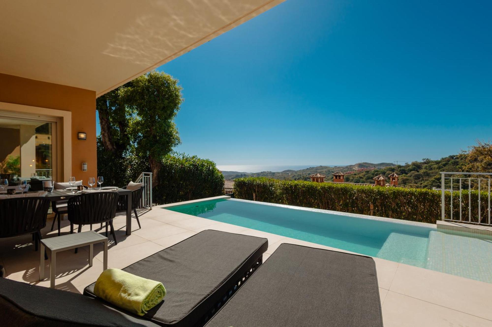 Apartament Private Heatable Infinity Pool With Sea Views In La Mairena, Marbella Sitio de Calahonda Zewnętrze zdjęcie
