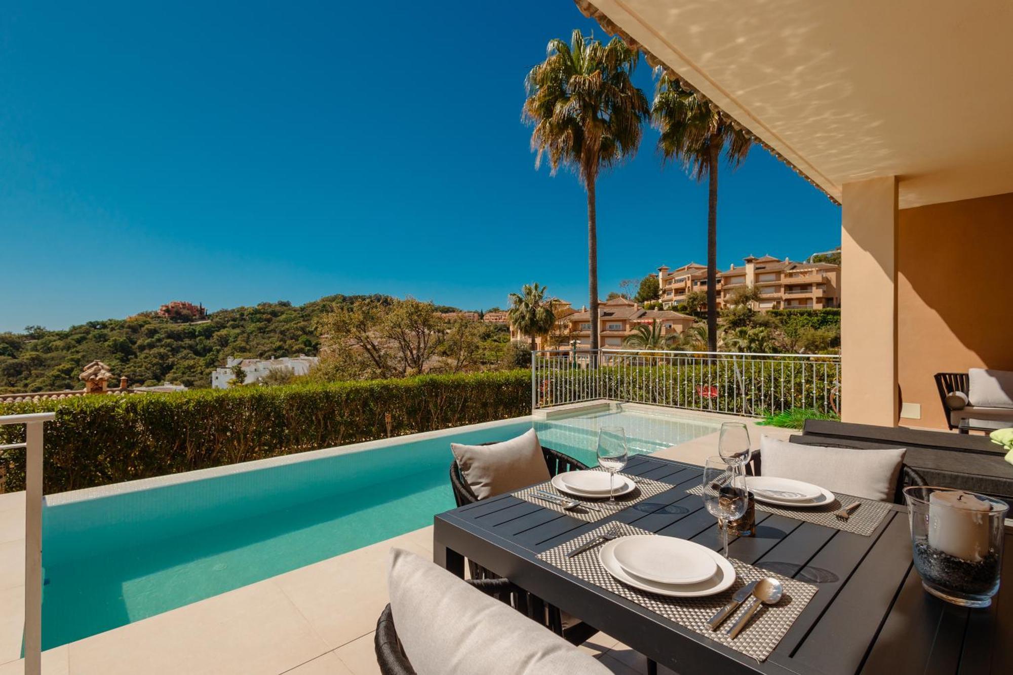Apartament Private Heatable Infinity Pool With Sea Views In La Mairena, Marbella Sitio de Calahonda Zewnętrze zdjęcie